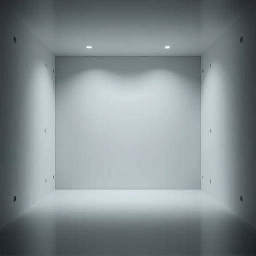 Imagen de una celda de aislamiento, mostrando su diseño minimalista y su falta de ventanas.